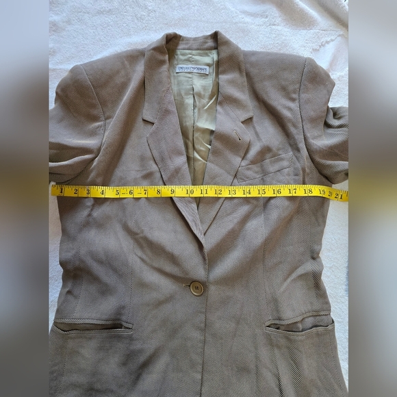 Emporio Armani Tan Women's Jacket - Picture 13 of 16